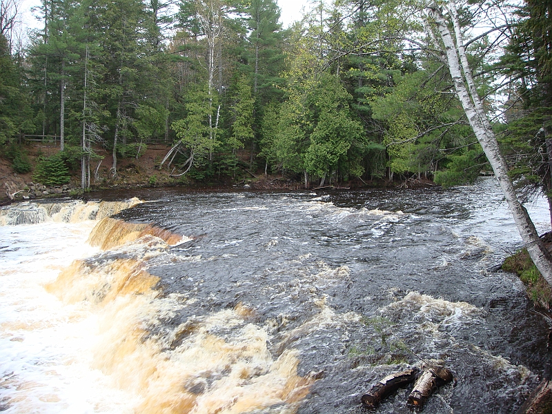277 Memorial Day [2008 May 23].JPG - Scenes from Tahquanemon Falls in the Michigan Upper Peninsula.